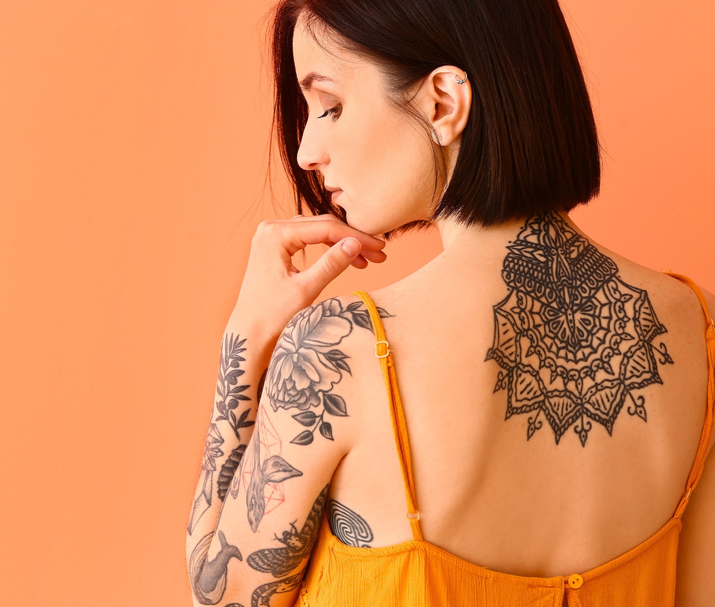 Instant Mehndi Tattoo Stickers Temporary Tattoo Body Art Mandala Henna  Wedding | eBay